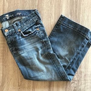 7FAMK 7 For All Mankind Crop Dojo Jeans